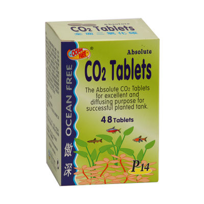 Ocean Free CO2 Tablets (48 Pieces) CO2 Supplement P14 Ocean Free Co2 Tablets 48pcs