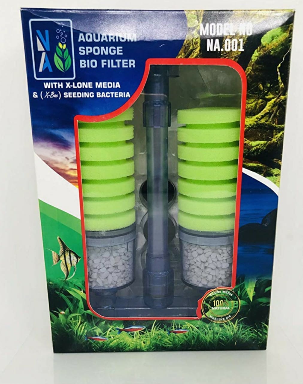 Sponge Filter Bio Sponge Filter With X-lone Media & Bacteria