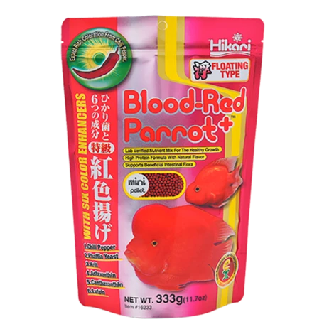 Hikari Blood Red Parrot+ Floating Medium 333gm Hikari Blood Red Parrot+ Floating Medium 333gm