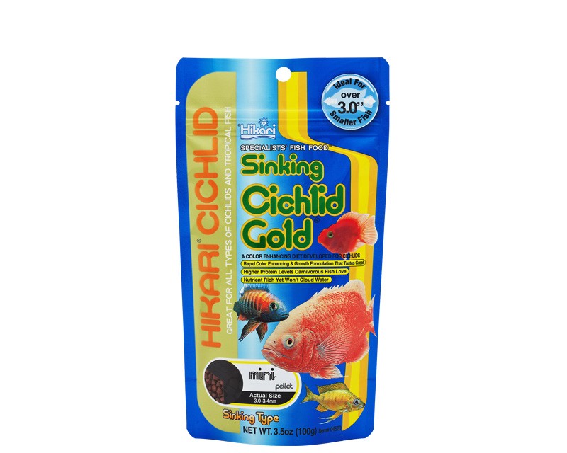 Hikari Sinking Cichlid Excel Mini 100gm Hikari Sinking Cichlid Excel Mini 100gm