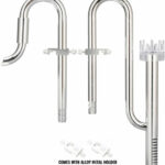 Stainless Steel Lily Pipe with Surface Skimmer 13mm