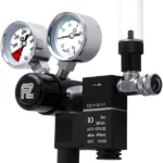 Fzone Dual Gauge CO2 Regulator with Solenoid