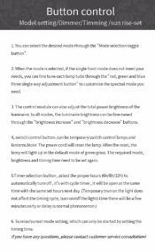 WEEK AQUA Button Controls