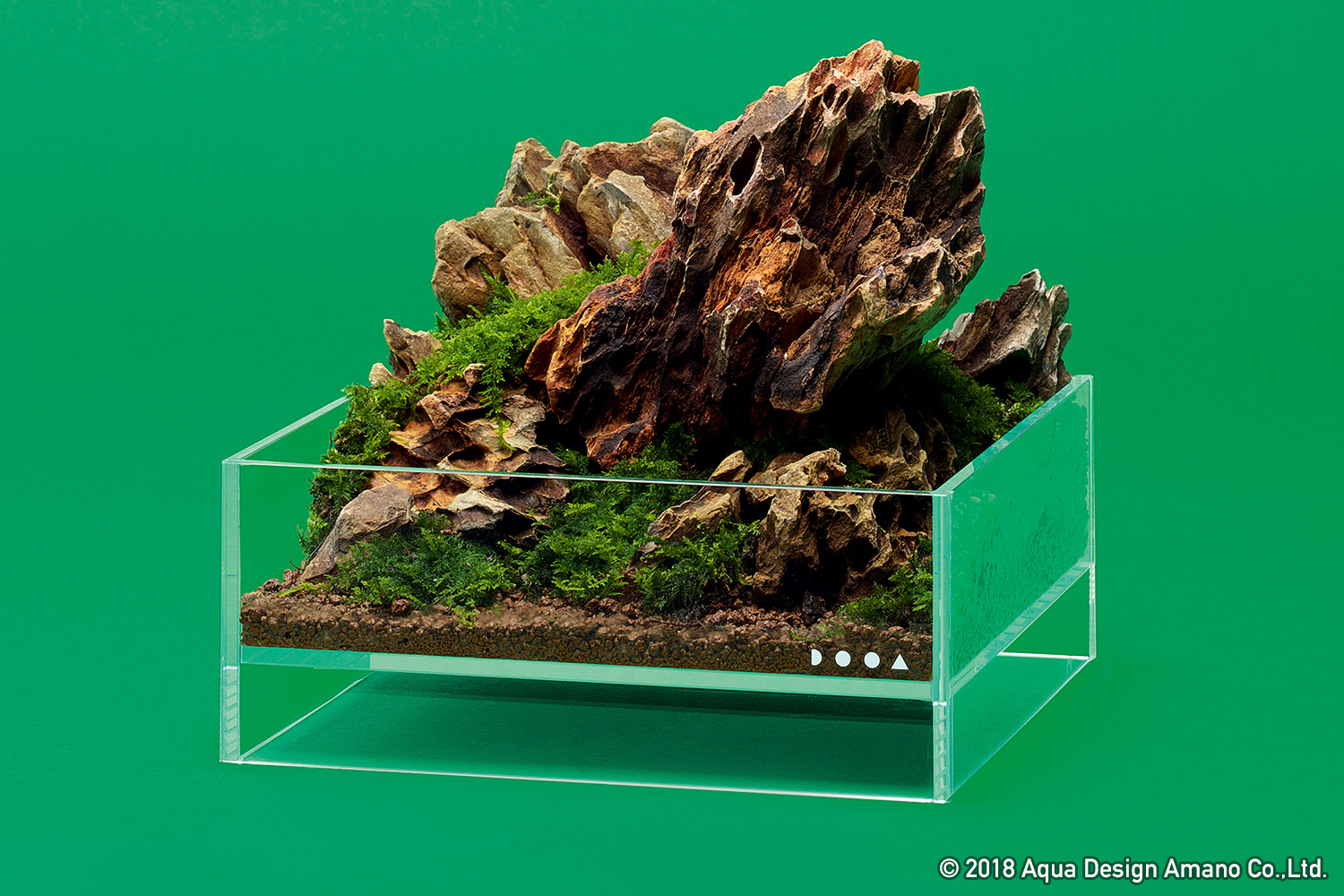 NEO GLASS AIR W20 × D20 × H8 (cm) DOOA Neo Glass AIR W20×D20×H8 (cm)