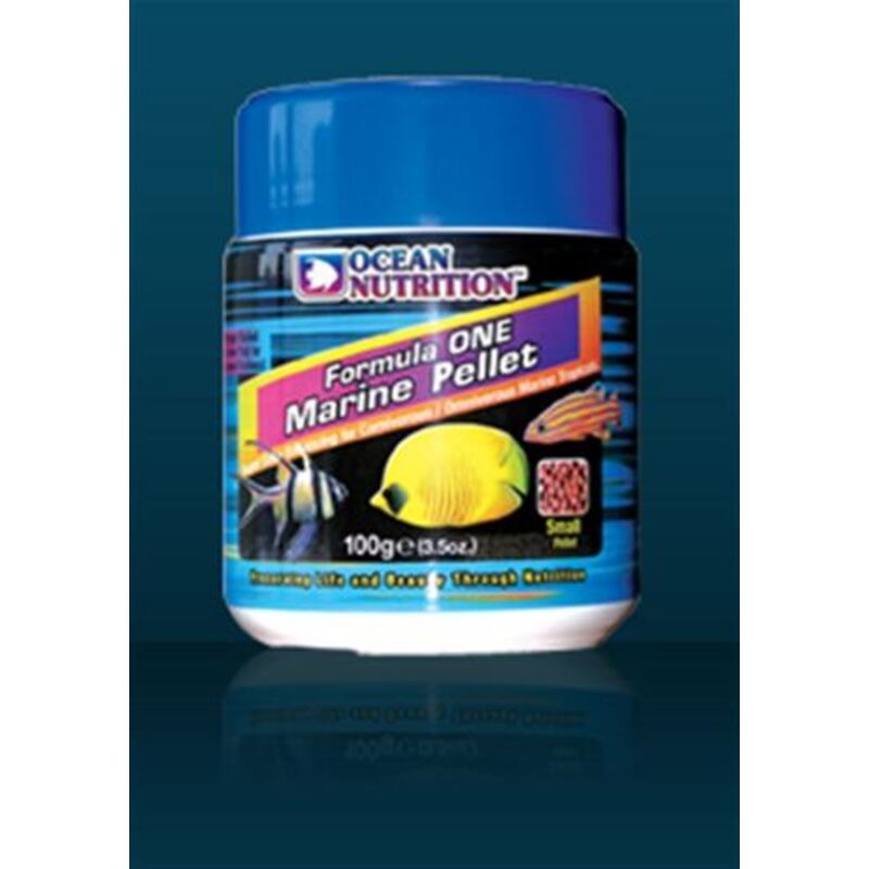 Ocean Nutrition Formula 1 Marine Pellet Small 100 Gm_65156d8620880.jpeg Ocean Nutrition Formula One Marine Pellet Small 100 Gm - Image 1