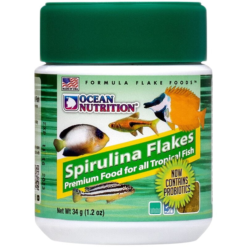 Ocean Nutrition Spirulina Flake 34 Gm_65156d990af04.jpeg Ocean Nutrition Spirulina Flake 34 Gm - Image 1