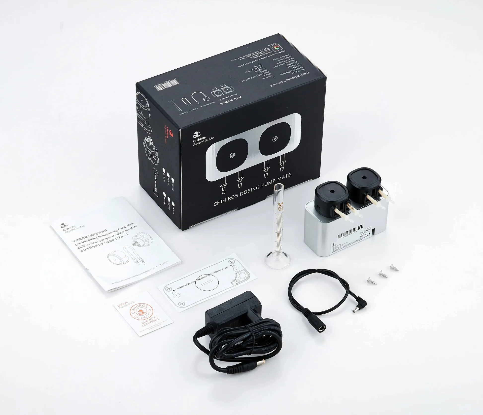 Chihiros Dosing Pump System (2 Pump Heads) Chihiros Dosing Pump System (2 Pump Heads)