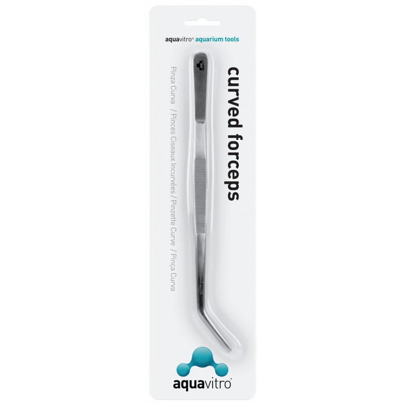Aquavitro Curved Forceps 25cm Aquavitro Curved Forceps 25cm - Image 1