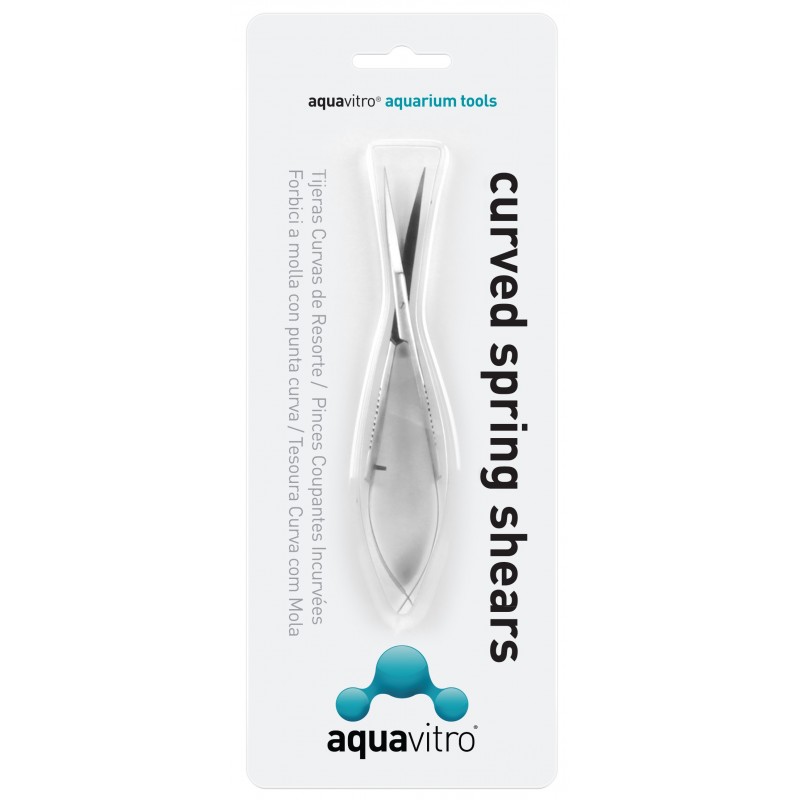 Aquavitro Curved Spring Shears 15cm Aquavitro Curved Spring Shears 15cm