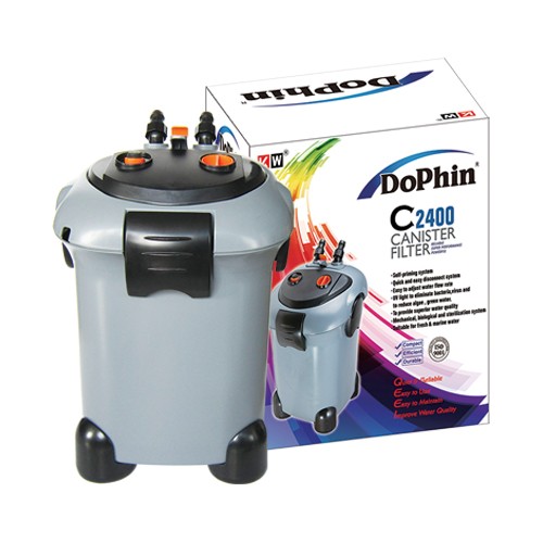Dophin C2400 Canister Filter (3000LPH) with UV Dophin C2400 Canister Filter (3000LPH) with UV