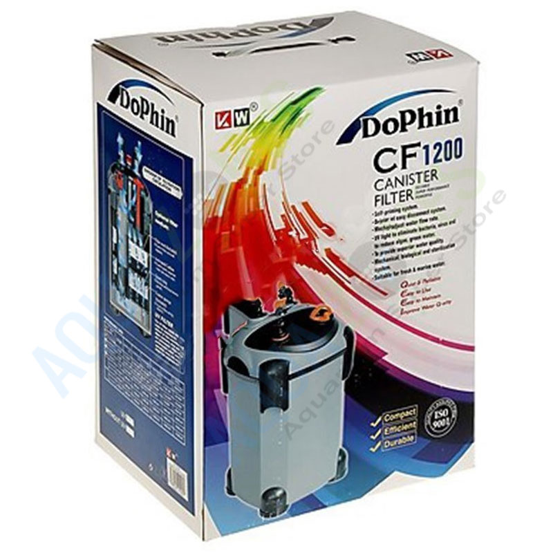 Dophin-CF1200-Canister-Filter-with-UV Dophin CF1200 Canister Filter with UV