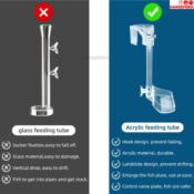 Fish Feeding Ring with Dish Set