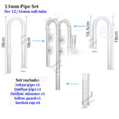 AQUAPRO Lily Pipe with Skimmer 13mm - Image 2