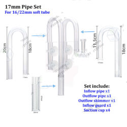 AQUAPRO Lily Pipe with Skimmer 17mm