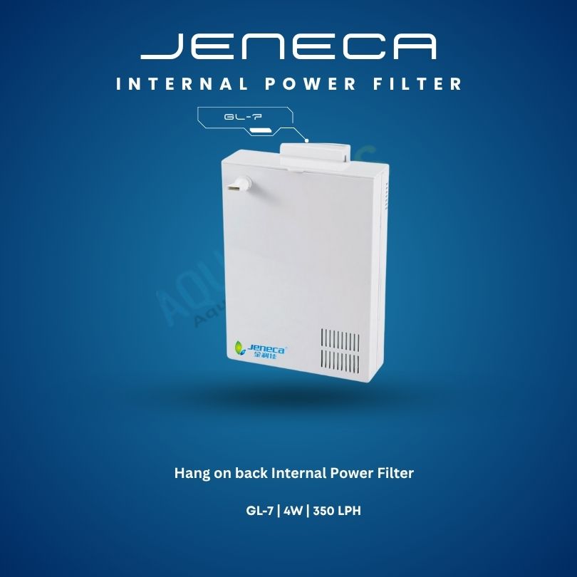 Jeneca GL-7 Internal Power Filter Jeneca GL-7 Aquarium Hanging Back Internal Filter