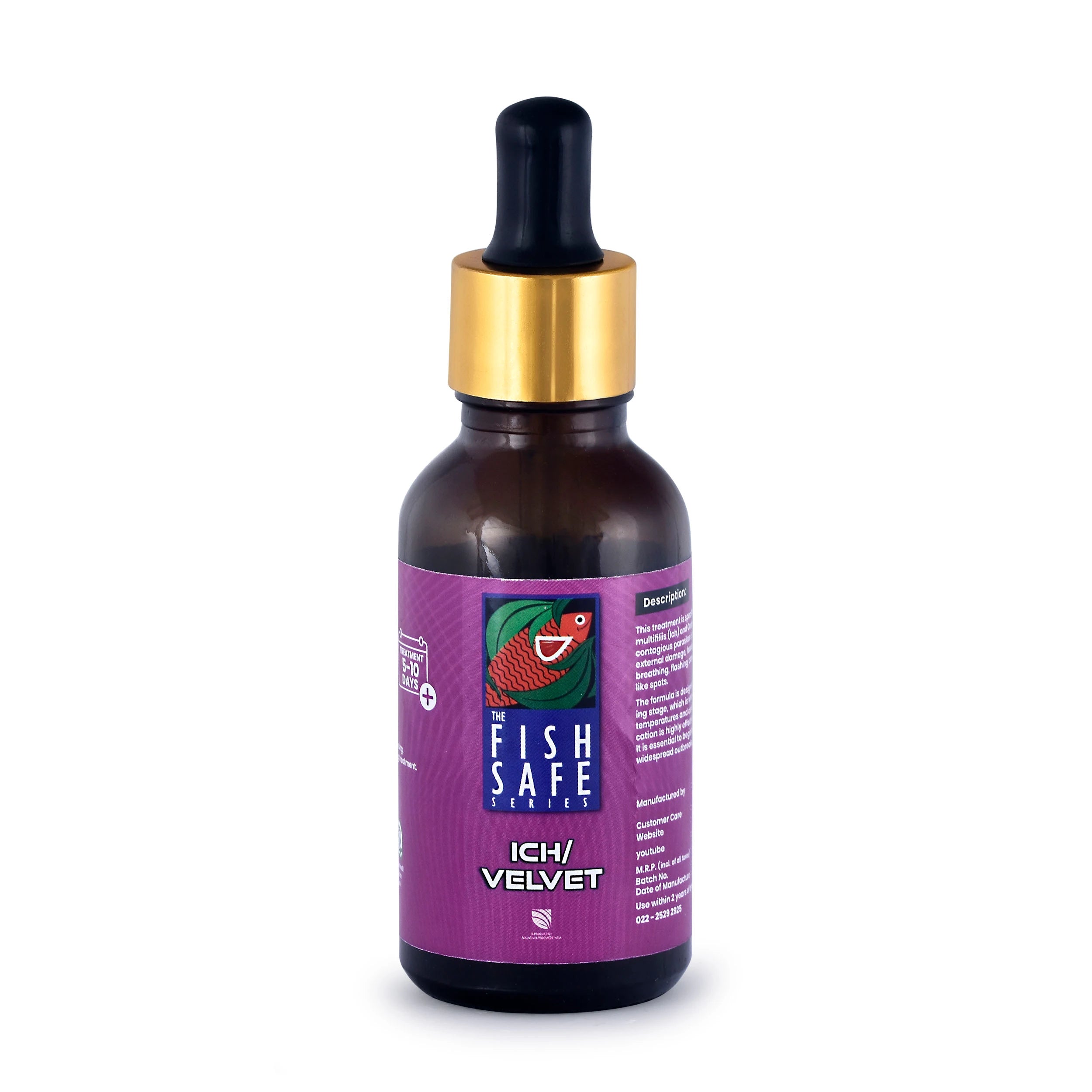 ICH / Velvet Cure | White Spot + Velvet Disease Remedy | 60ml